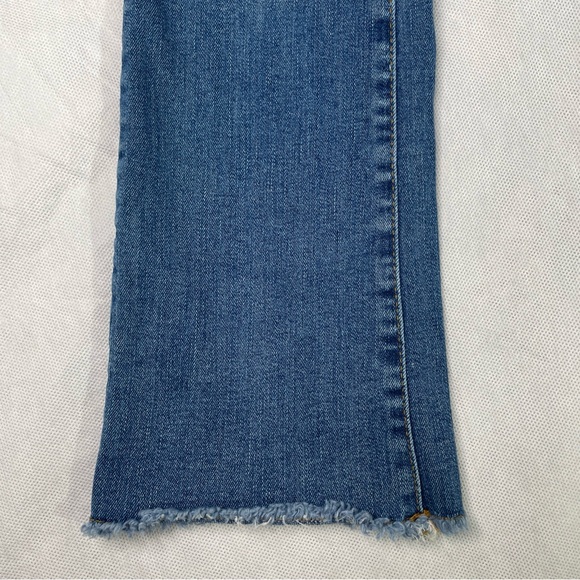 FP Free People Skinny Jeans Women's Size W24 Blue Mid Rise Medium Wash 5-Pocket - Picture 3 of 14